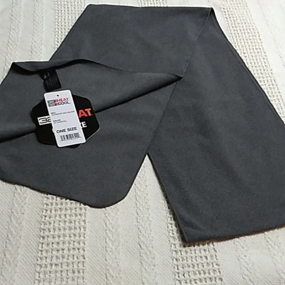 32 Degrees Heat Gray Scarf One Size. 8 x 72 inches